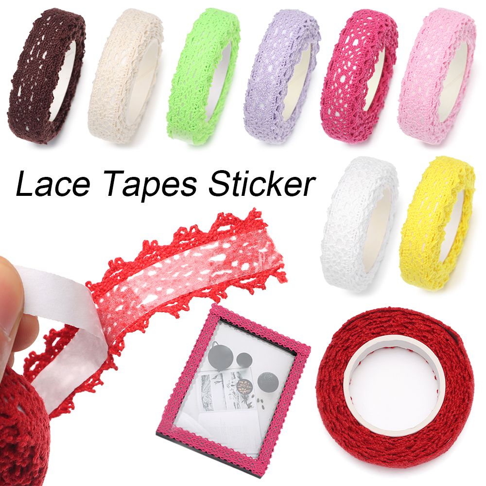 Lace Ribbon Trim - 2 ярда/шт. Кружевная фотобумага канцелярские подарки