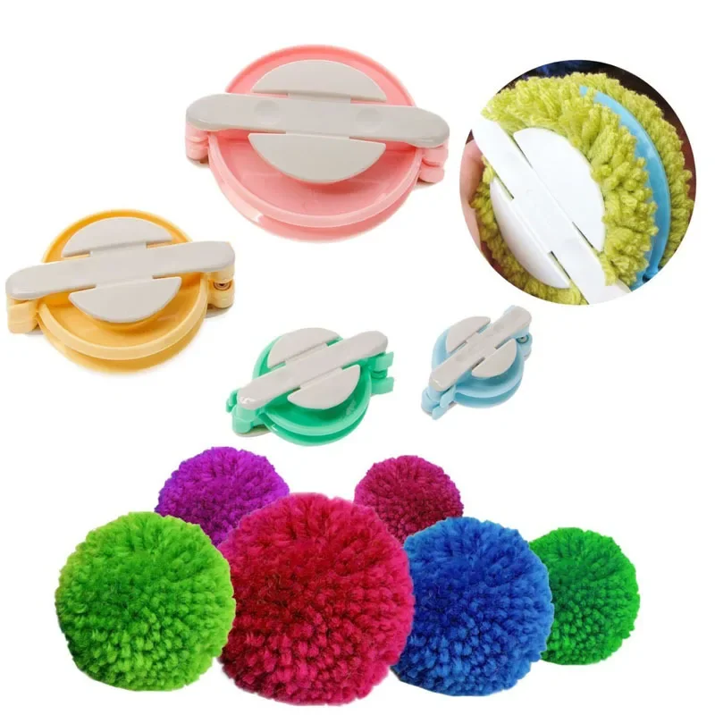 Pom Pom Maker Tool - Набор для изготовления шерстяных шариков и