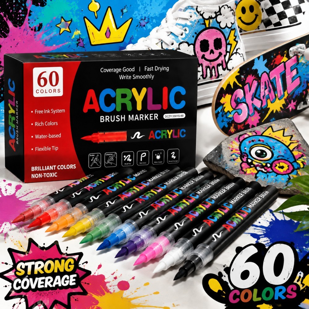 Copic Marker Classic - 12/24/36/48/60 цветов акриловые ручки для рисования
