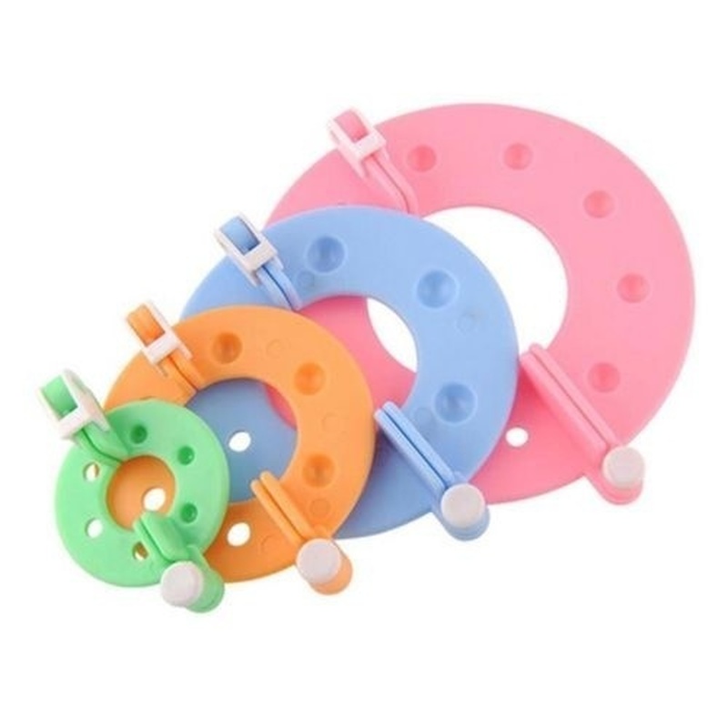 8 шт., 4 размера, пуховый шари – обзор и цена Pom Pom Maker Tool