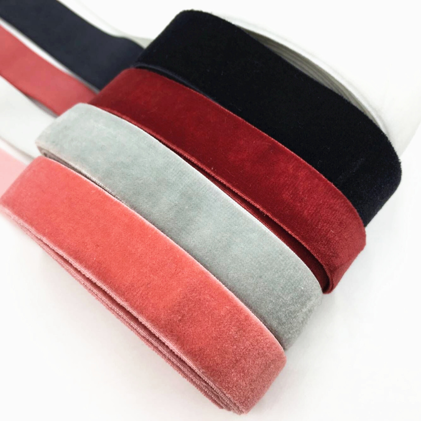 15 мм 5 ярдов бархатная резинк – обзор и цена Velvet Ribbon Roll