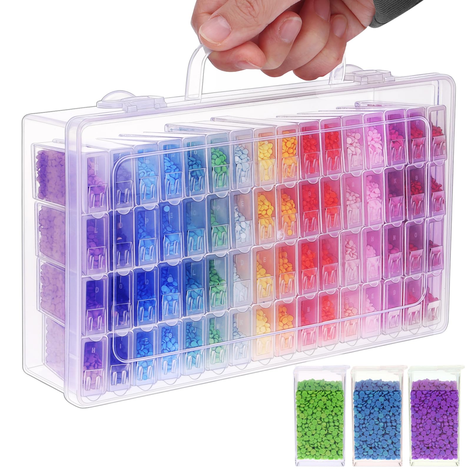 Набор из 1/2/3/4 контейнеров д – обзор и цена Craft Embellishment Storage