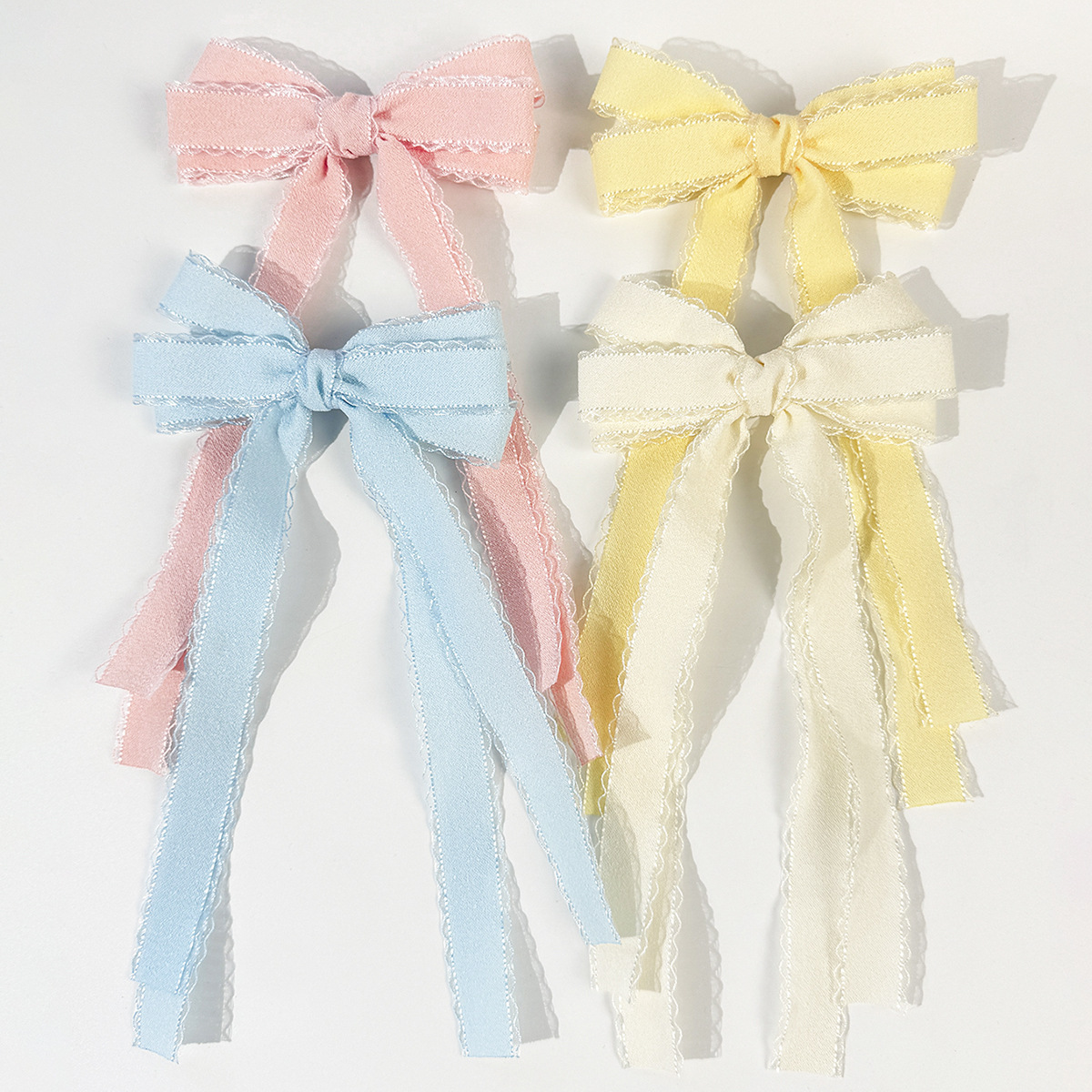 Набор из 20 заколок для волос  – обзор и цена Lace Ribbon Trim
