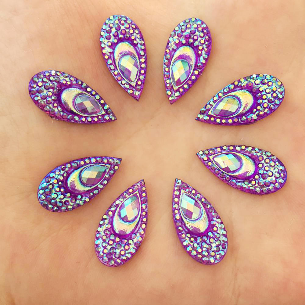 40 шт., смола, 10*20 мм, капля – обзор и цена Embellishment Glue Craft