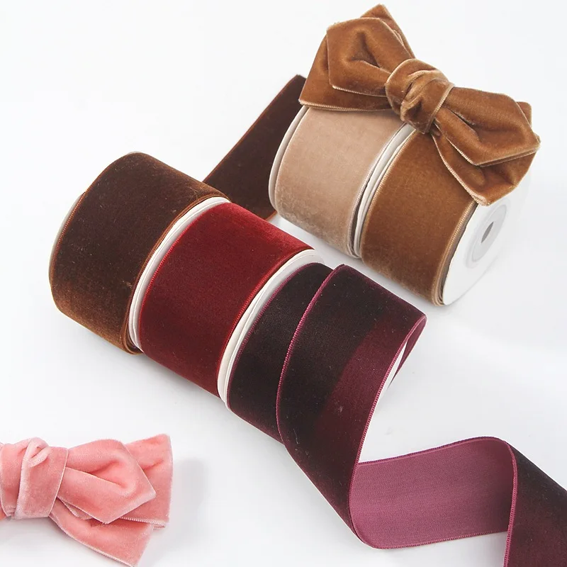 Классическая 5 ярдов 6 мм-38 м – обзор и цена Velvet Ribbon Roll