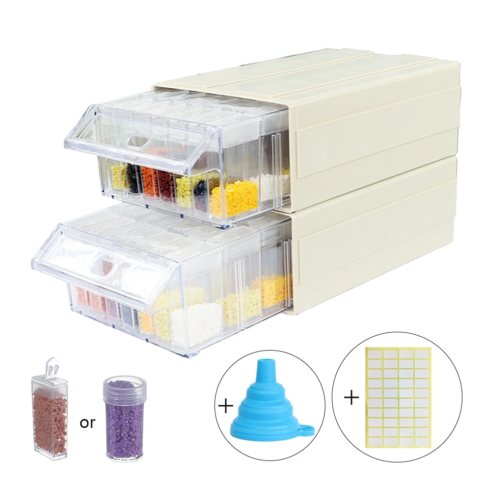 Набор для алмазной вышивки: пл – обзор и цена Craft Embellishment Storage