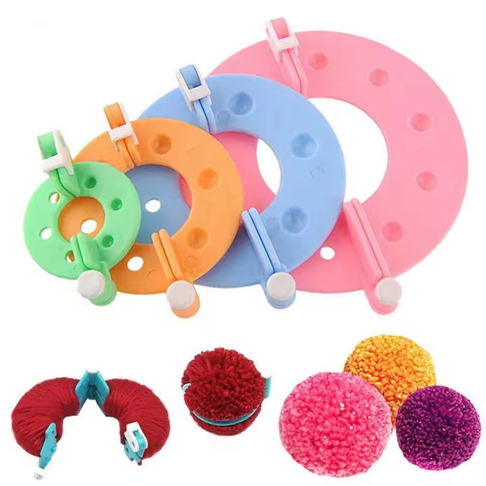 Набор для вязания помпонов (8  – обзор и цена Pom Pom Maker Tool