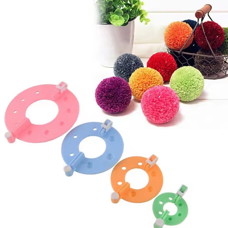 Набор для вязания помпонов (8  – обзор и цена Pom Pom Maker Tool