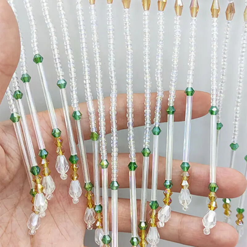Стеклянная трубка с бахромой и – обзор и цена Beaded Trim Fringe