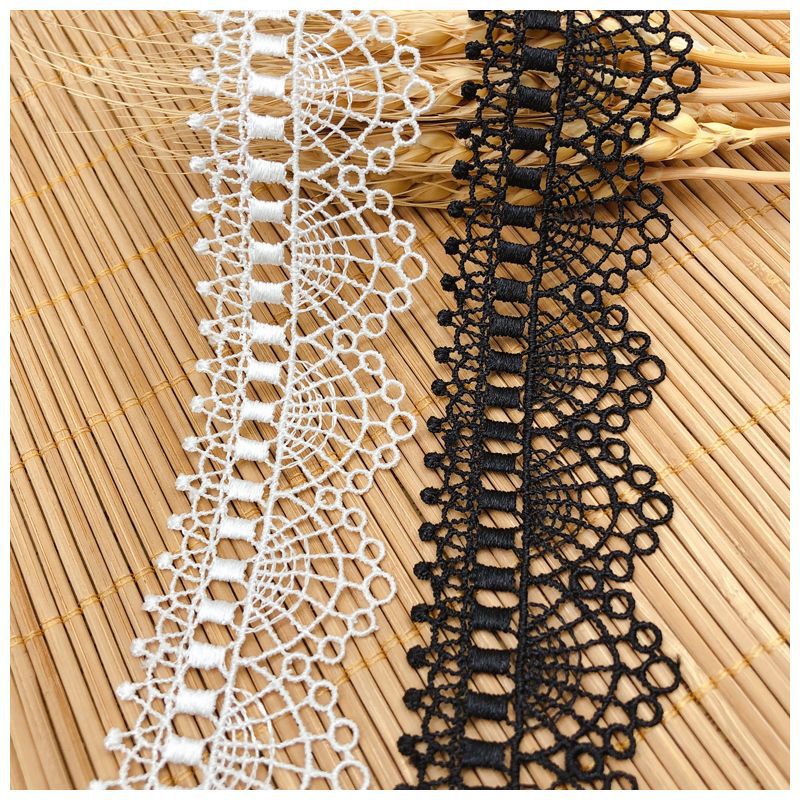 Полая вышивка на ключицы, цепо – обзор и цена Lace Ribbon Trim