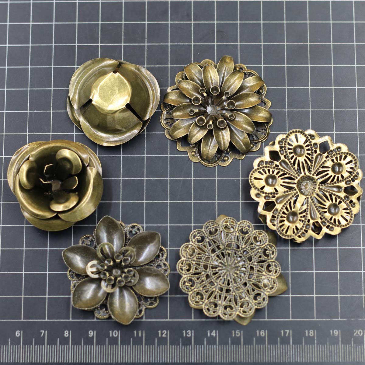 6 шт. украшения, комбинированн – обзор и цена Embellishment Crafts