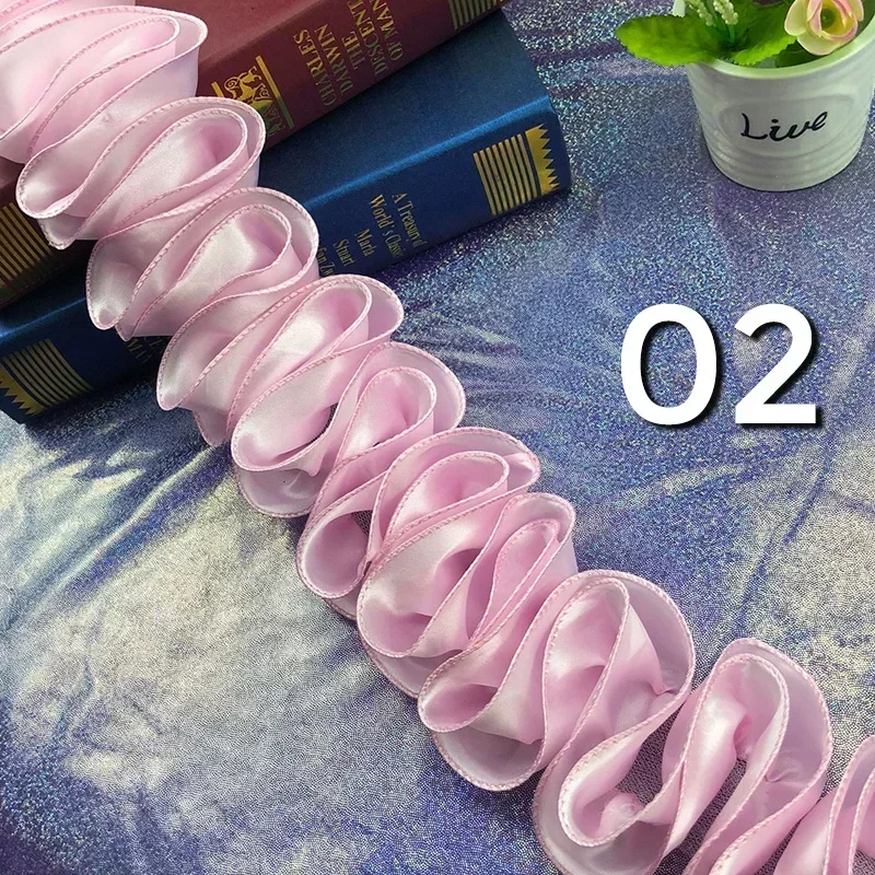 5 ярдов плиссированная отделка – обзор и цена Lace Ribbon Trim
